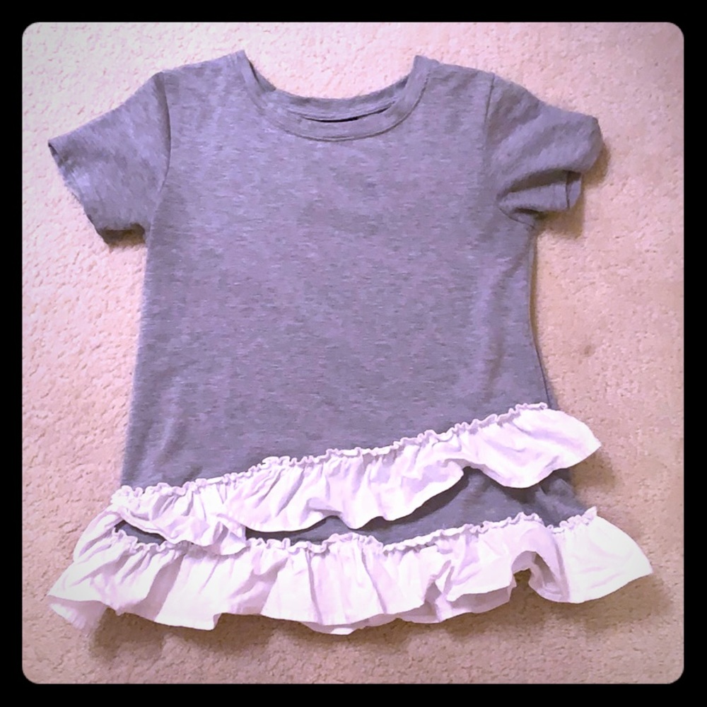 Bobeau Ruffle Top